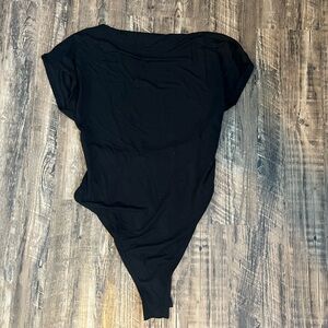 Black Shein backless bodysuit size large